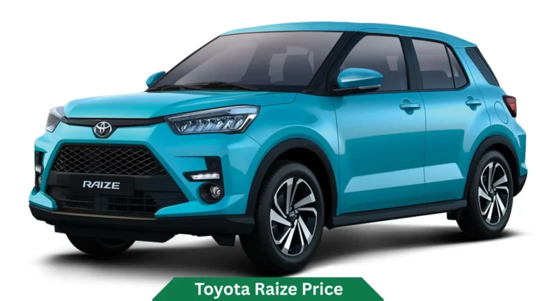 Toyota Raize Price
