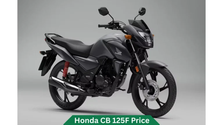 Honda CB 125F Price